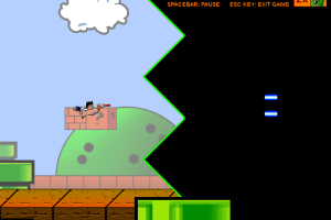 The Angry Video Game Nerd in Pixel Land Blast 9