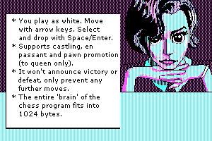 Toledo Atomchess with CGA graphics 1